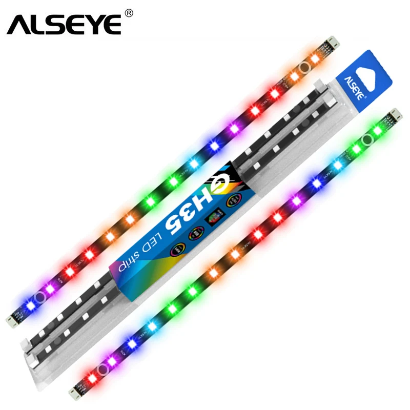  Светодиодные ленты ALSEYE GH35 кабель 60 см совместим с материнской платой Ausu Gigabyte Mis игровой компьютерный корпус RGB