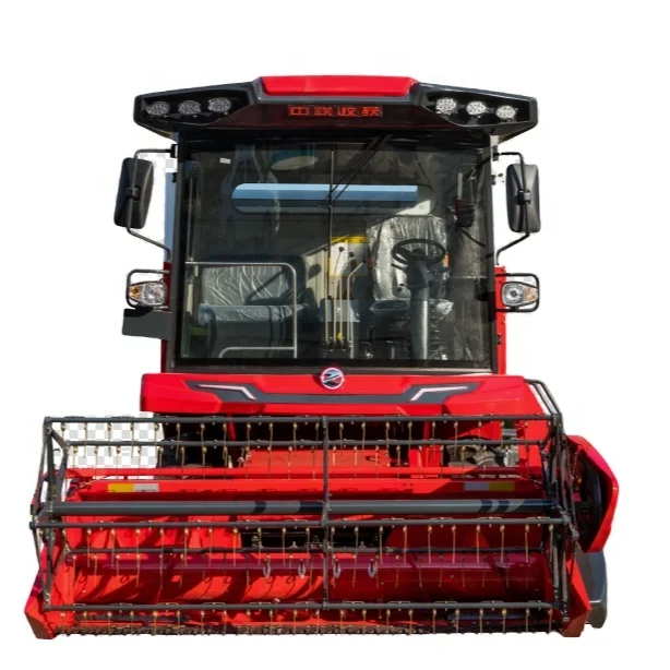 Chinese Factory High Productivity Wheat Rice Millet Combine Harvester