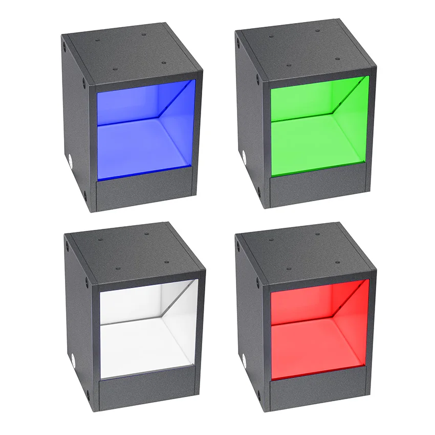 Coaxial Light for Telecentric 40*40 Mm 24v Cusyomizable Blue Green Red Ir Uv Detevtion Vision Inspection Light