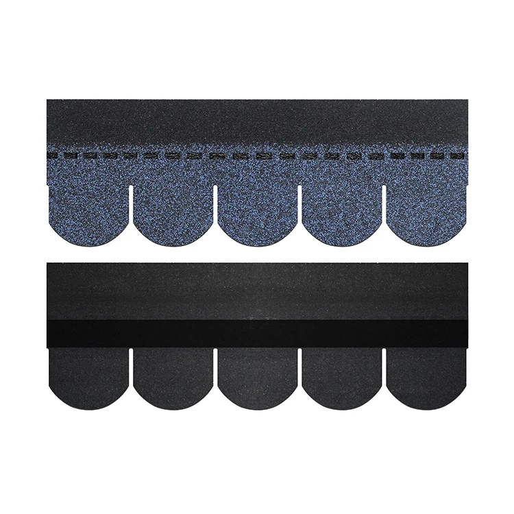 wholesale custom usa standard cheap fish scale shingle architectural harbor ocean blue asphalt material roofing shingles