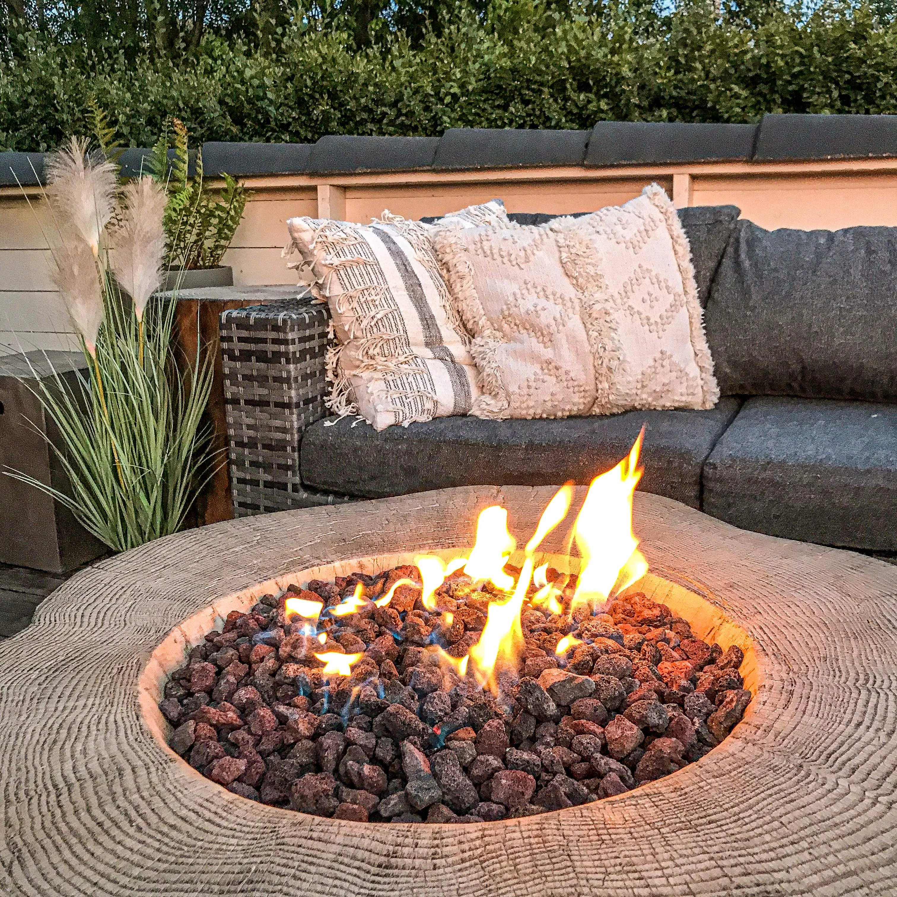 Современный садовый декор мебель для патио крючок пропан костра наружная