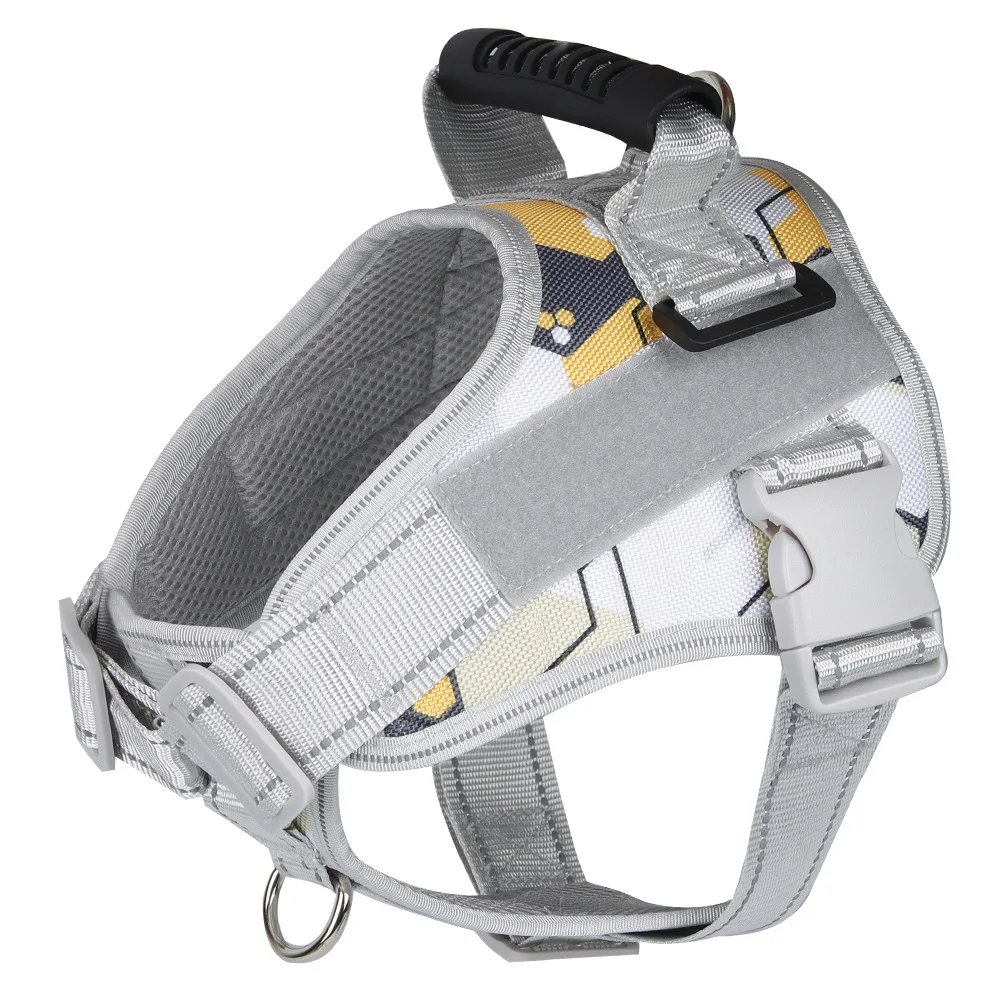 Adjustable working dog safety harness customized pet supplies