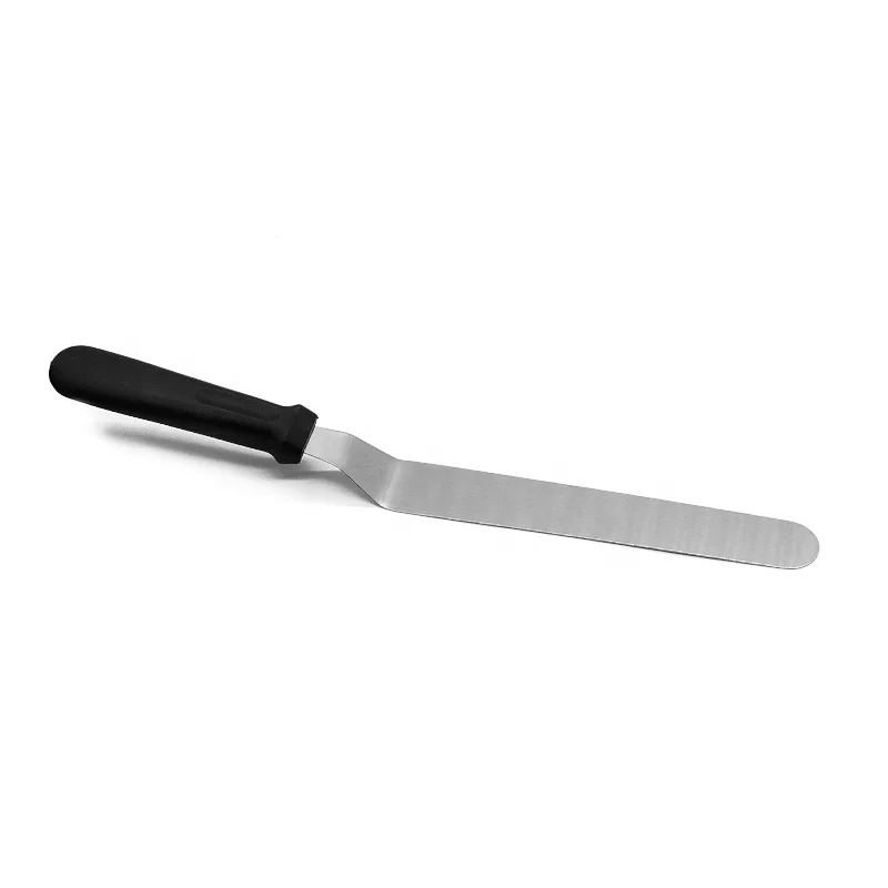 Angled Cake Frosting Spatula Professional Stainless Steel Pancake Spatula