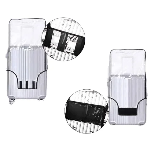 Clear PVC Luggage Cover High Quality Dust-proof Waterproof Suitcase Cover Luggage protection Cover