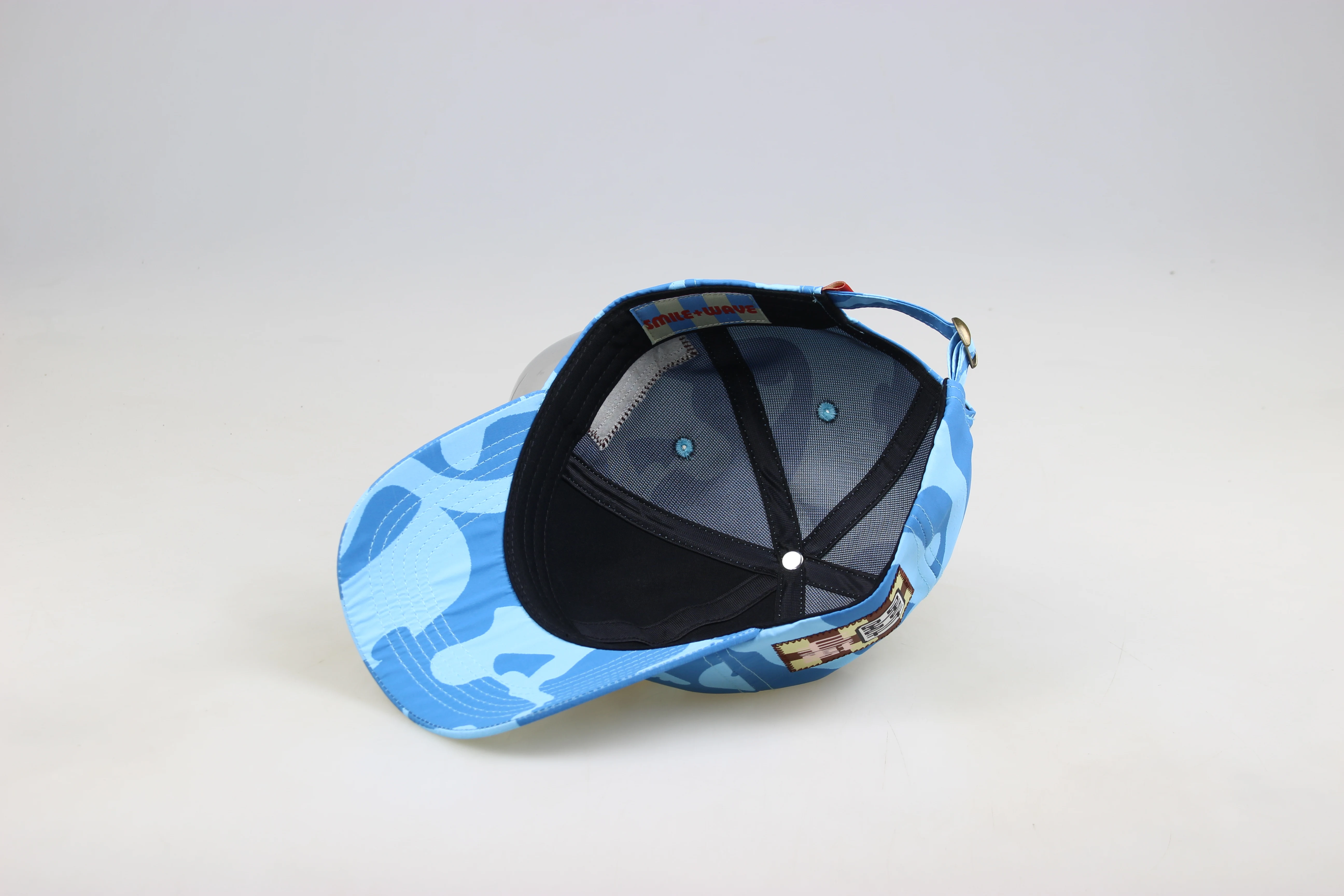 Designer new customized embroidery digital printing outdoor camouflage flowers unisex 6 panel  baseball cap