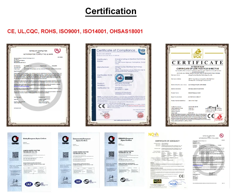 Certification
