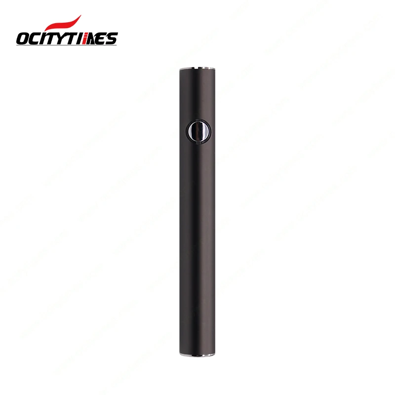 Ocitytimes cbd oil vape pen 380mah button 510 vaporizer battery with usb