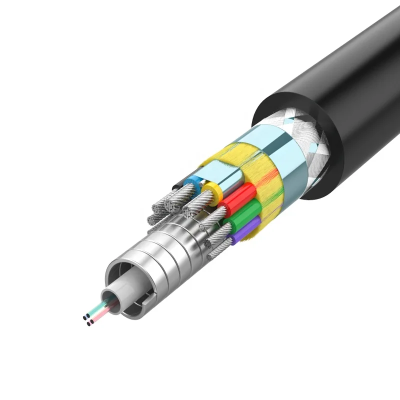 Tensile armored TPU  jacket protect 4 cores fiber AV cable 4K60Hz AOC cable fiber optic HDMI cable 4K