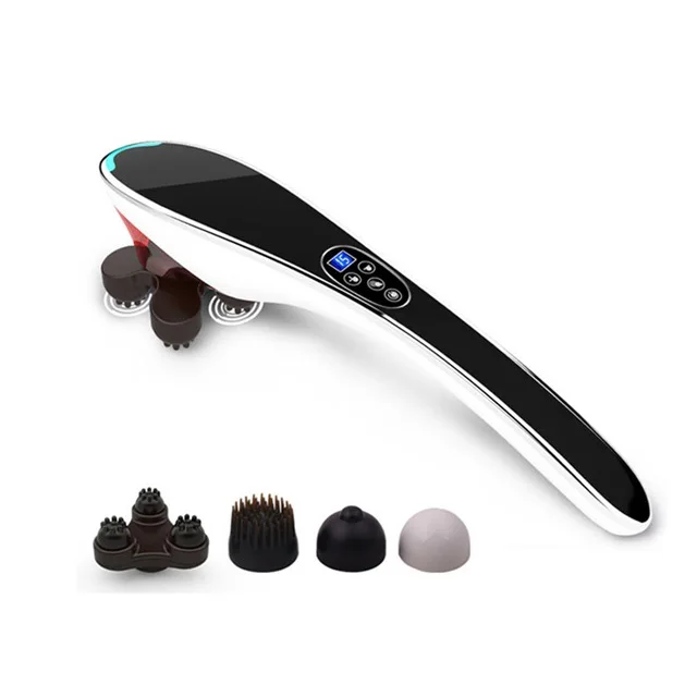 LUYAO LY-631A Wholesale vibrating percussion shoulder arm vibrator massage hand-held massager from china