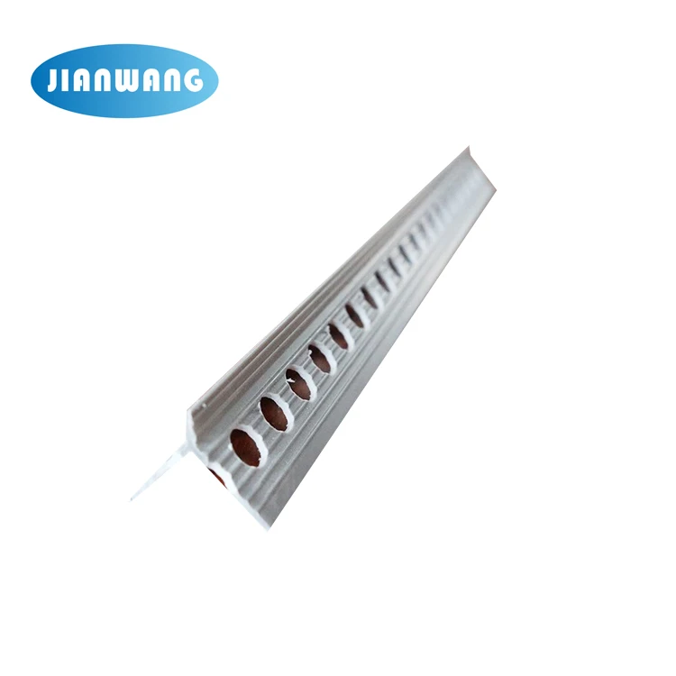 Good Price Building Materials Pvc Plastic Corner Beads With Mesh For Constructions