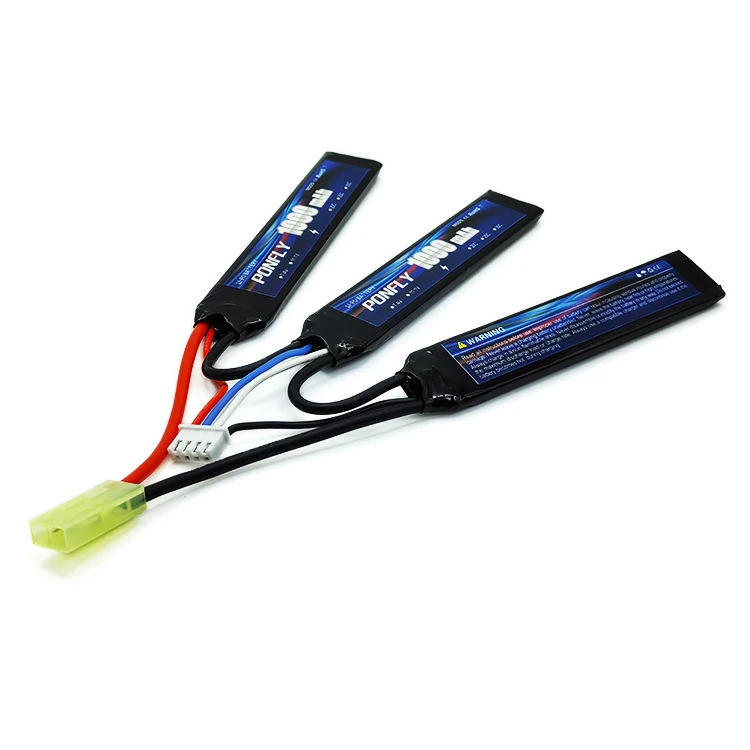 PONFLY игрушечный пистолет 20C 3S 11 1 V Lipo батарея 1000 мАч 522096 для rc водяной литиевая из Китая