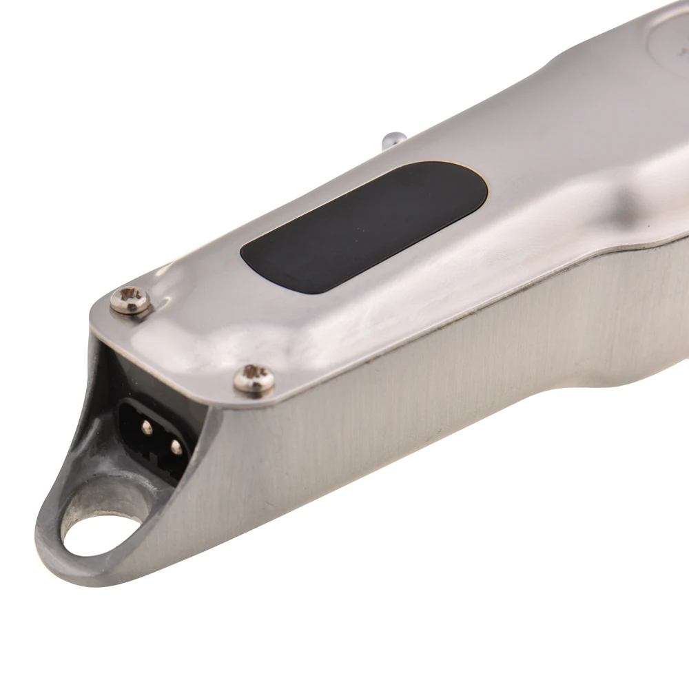 Cheap Price Wholesale Silver Cordless Rechargeable Trimmer Hair Cutting Clippers For Men