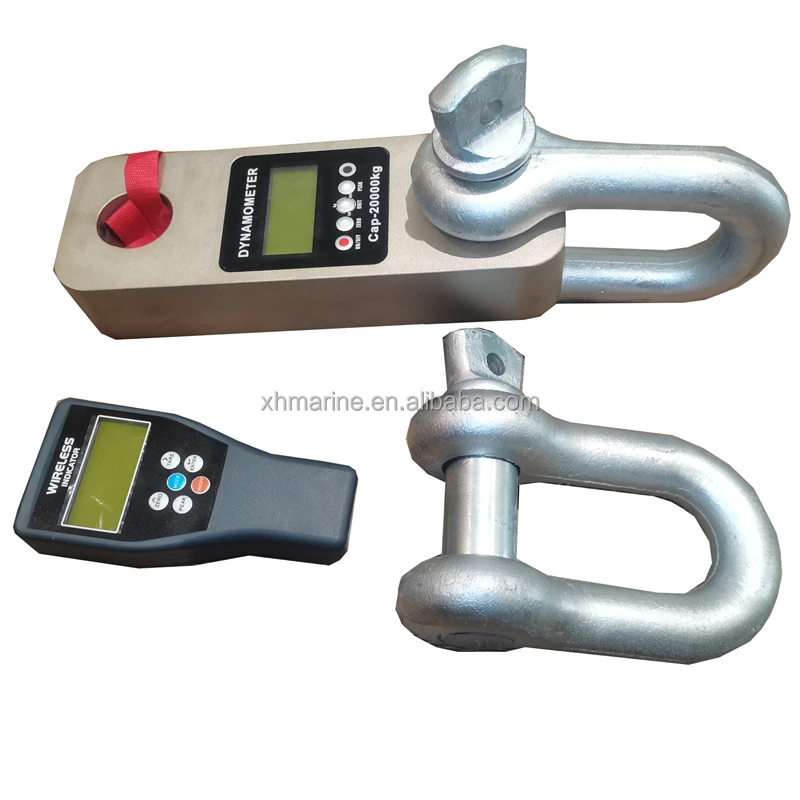 50T Loading test Dynamometer Wilress Loadcell with remote Display
