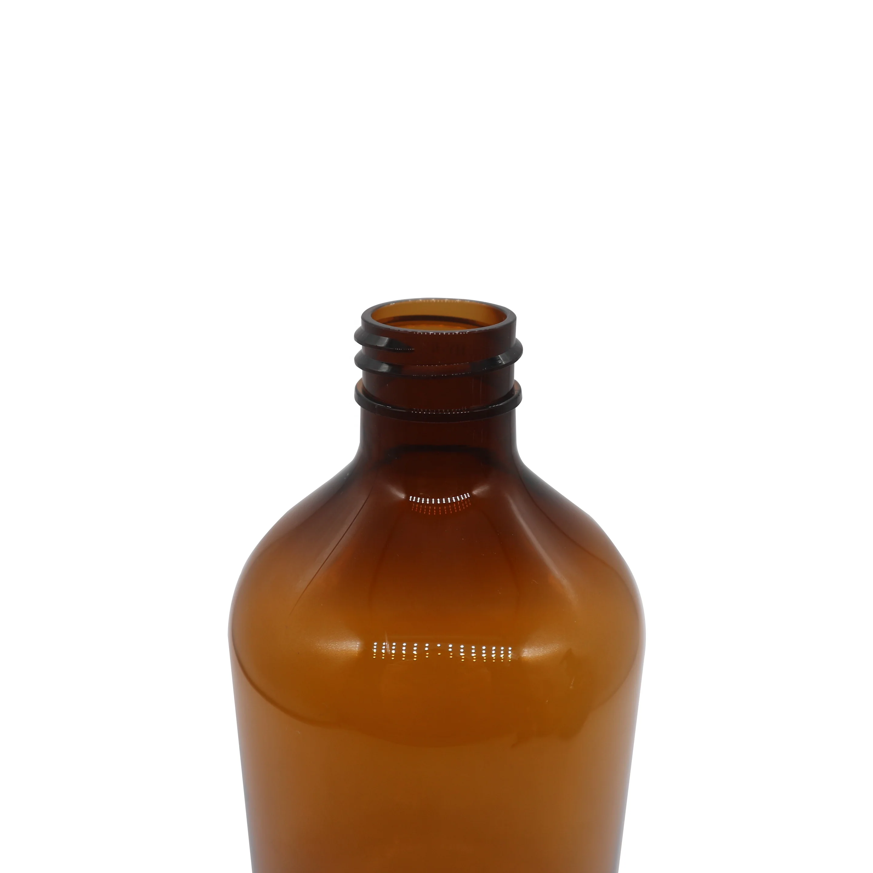 Wholesale Boston Round PET Bottles Amber Plastic Spray Bottle 100ml 150ml 200ml  250ml 300ml 500ml