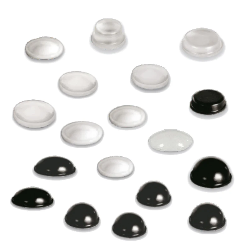 Customized One-stop Purchasing Black Self-adhesive Self Stick Sticky Cabinet Door Furniture Glass Wood Bumper Pads