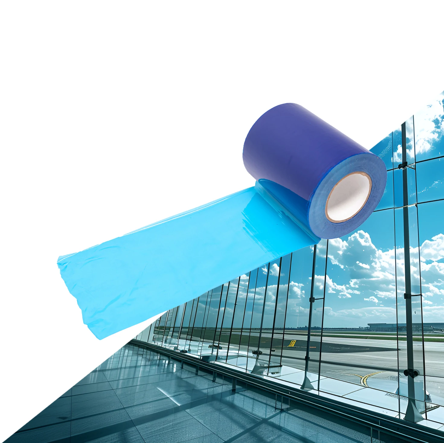 self-adhesive transparent pre cutting tempered glass protective film for prevent scratching