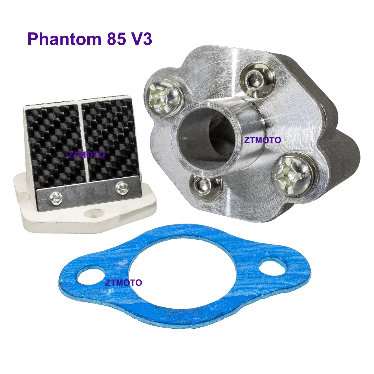 ZTMOTO Phantom Vr.3 motor 41MPH engine kit two stroke 85cc motorized bike engine 80cc / 100cc