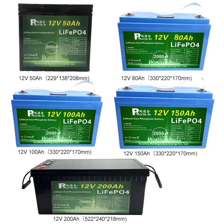12v 100ah  Lfp Lifepo4 Lithium Ion Lto Battery 1280wh 2560wh Energy Storage Solar Battery 12v 200ah lithium ion battery pack