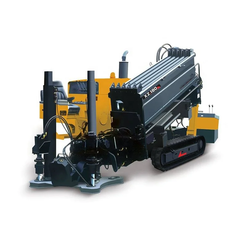 HDD Drilling Machine 180KN Trenchless Underground Horizontal Directional Drill Rig XZ180F