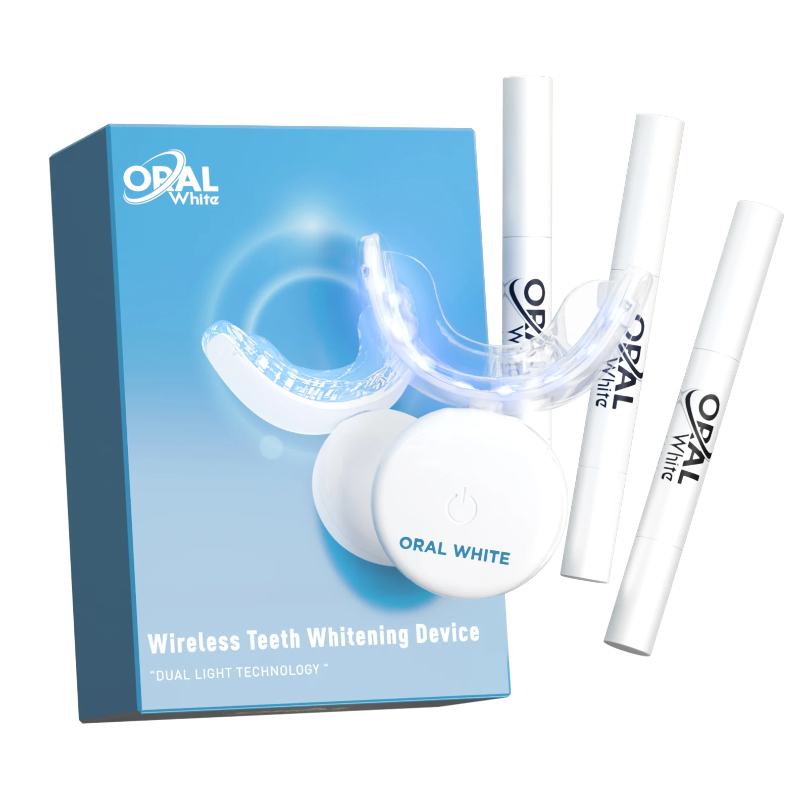 Bright Smile 0.1-44%CP/0.1-35%HP/non-peroxide Blue and Red Lamp 16 32 Led Teeth Whitening Kits