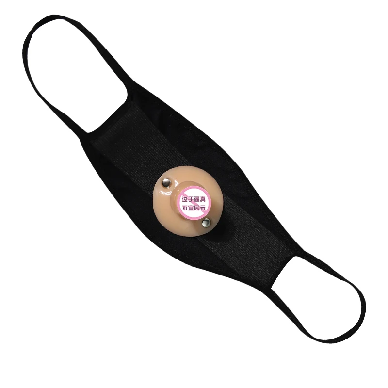 Face Mask With Dildo Gag Silicone Ball Gag for Adult Bondage Restraints Sex Play