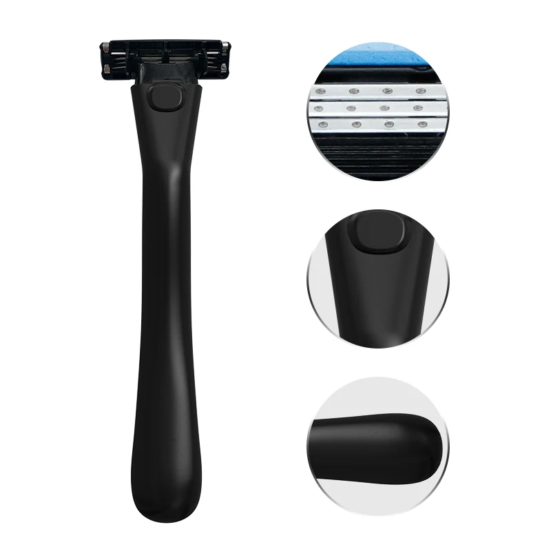 Best Quality 3 Layers Sharp Blade Razor Cartridge Stainless Steel Razor Blade for Shave