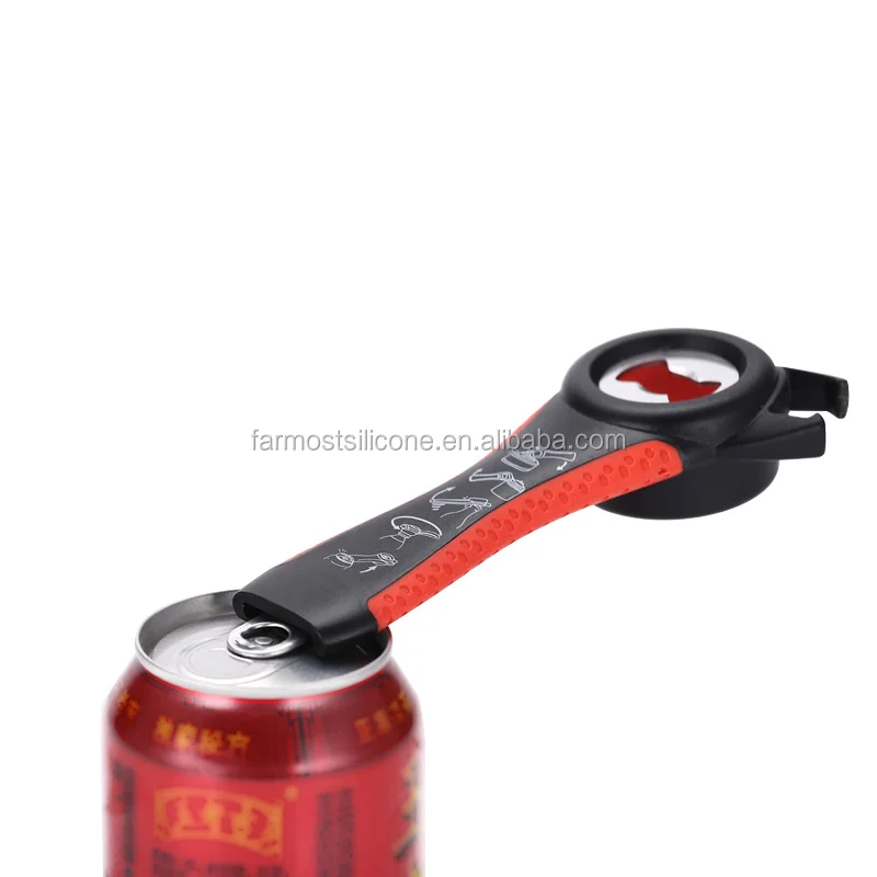 
Multi Bottle Opener 5 in 1 Jar Bottle Can Opener Bottle Cap Grip Jar Seal Breaker Claw Beer and Soda Pops 