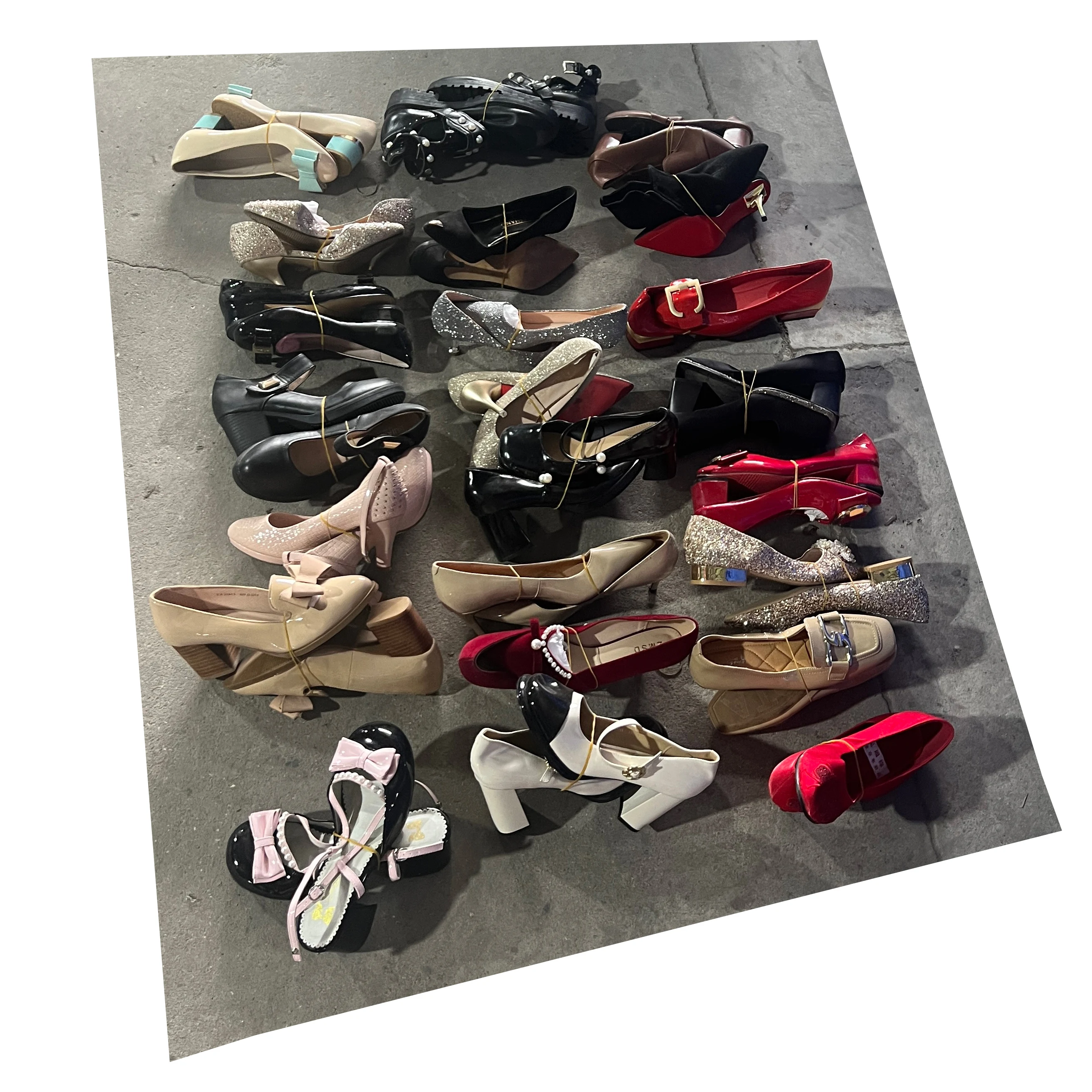 High Quality Used Clothes Mix Used Ladies Shoes Second Hand Original High-Heels Bales Used Shoes for Women