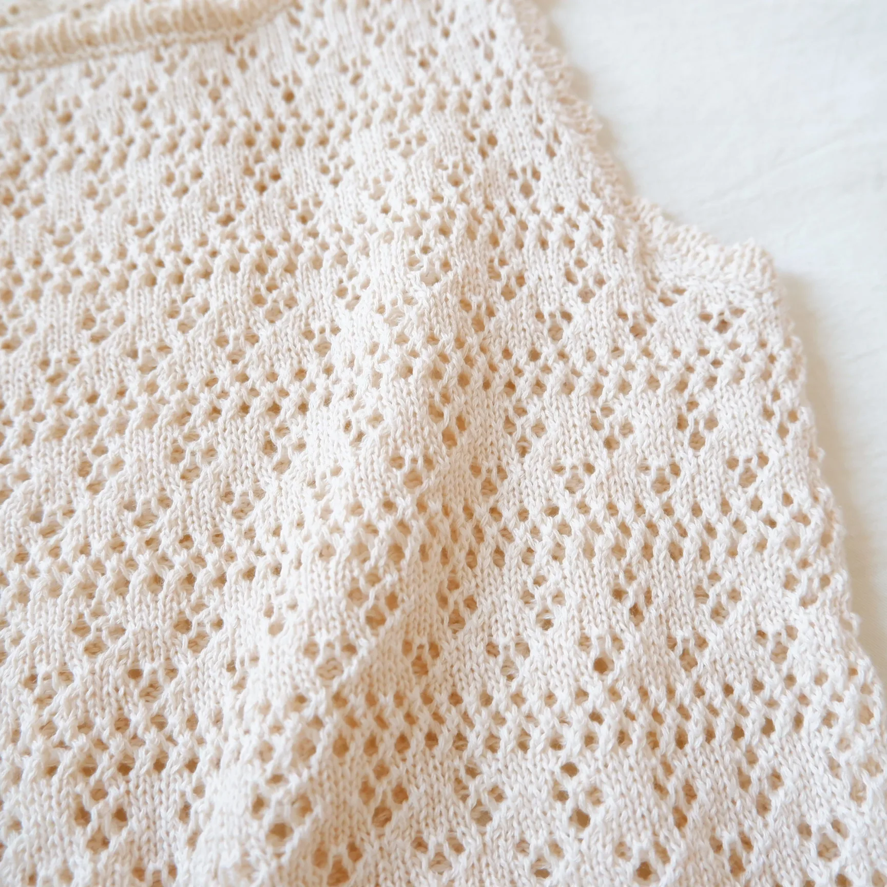 Hot Selling Summer Australian Baby Knit Clothing Set Cute Girls  Vest And Short