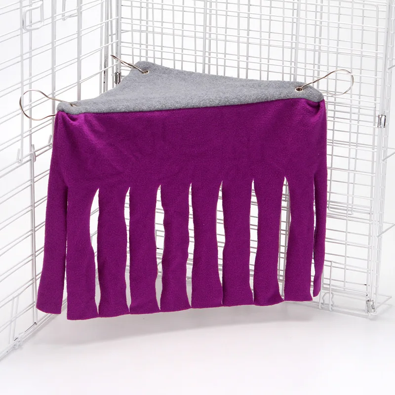 Purple Style Funny Hamster Cage Small Pets Home Guinea Pig Tent Hidden Tent Play House