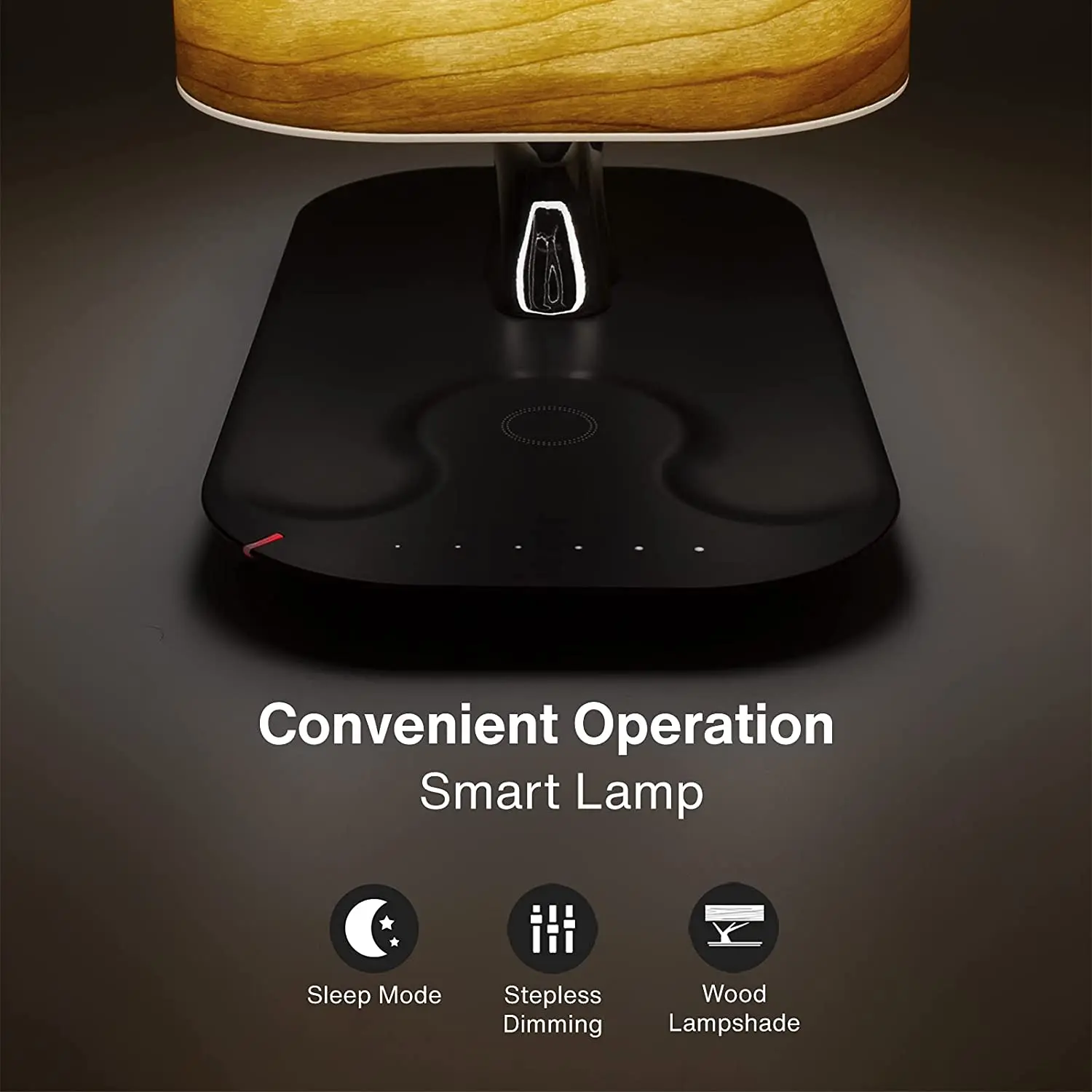 Modern utility Led Table Lamp for bedroom Dimmable Bluetooth Speaker Phone Charger Wireless Desk Lamp Bedside Light Tree Lamp