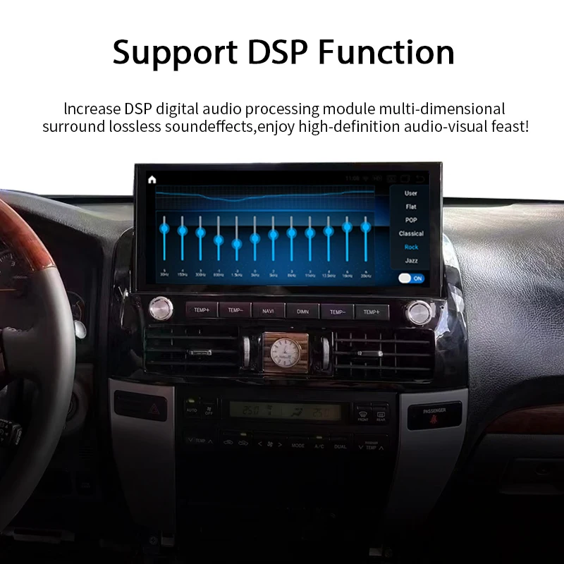Android For Toyota Land Cruiser Prado 150 2010 2011 2012 2013 Car Radio Stereo Multimedia Video Player Head Unit Carplay