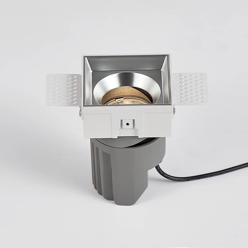 Modern Design LED Square Trimless Downlight 15W Ceiling Mounted Spotlight LED Frameless Square Spotlight