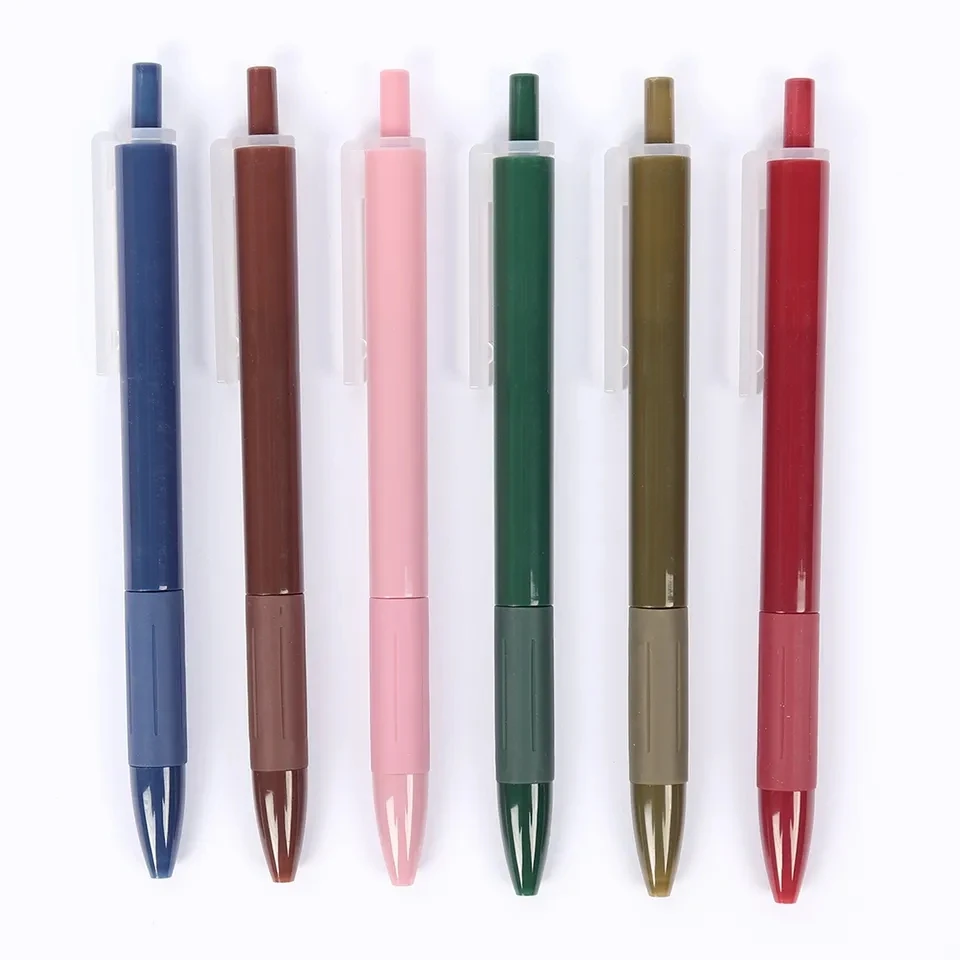 Factory Direct Supply Promotional Office Gel Ink Press  Gel Pens With Logo Pen