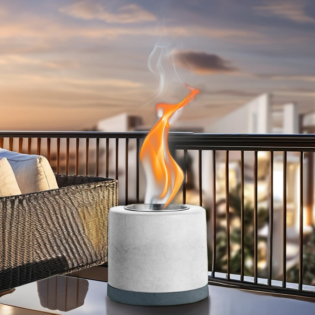 Bio-Ethanol Indoor Fire Pit Clean and Efficient Way to Enjoy a Fire