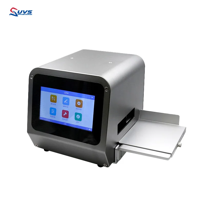 UVS Multilingual Portable Home Micro Smart Digital Desktop Inkjet Printer for Plastic Bags printer