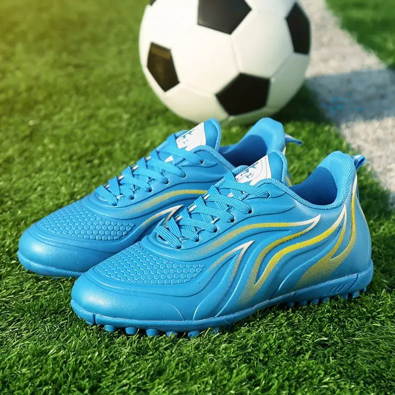 Soccer Shoes Boots Long Ankle Men Adults Kids Original Outdoor Athletic Football shoes
