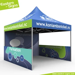 Anti-UV portable aluminum fabric 3x3 pop up outdoor trade show expo exhibition tents for advertising