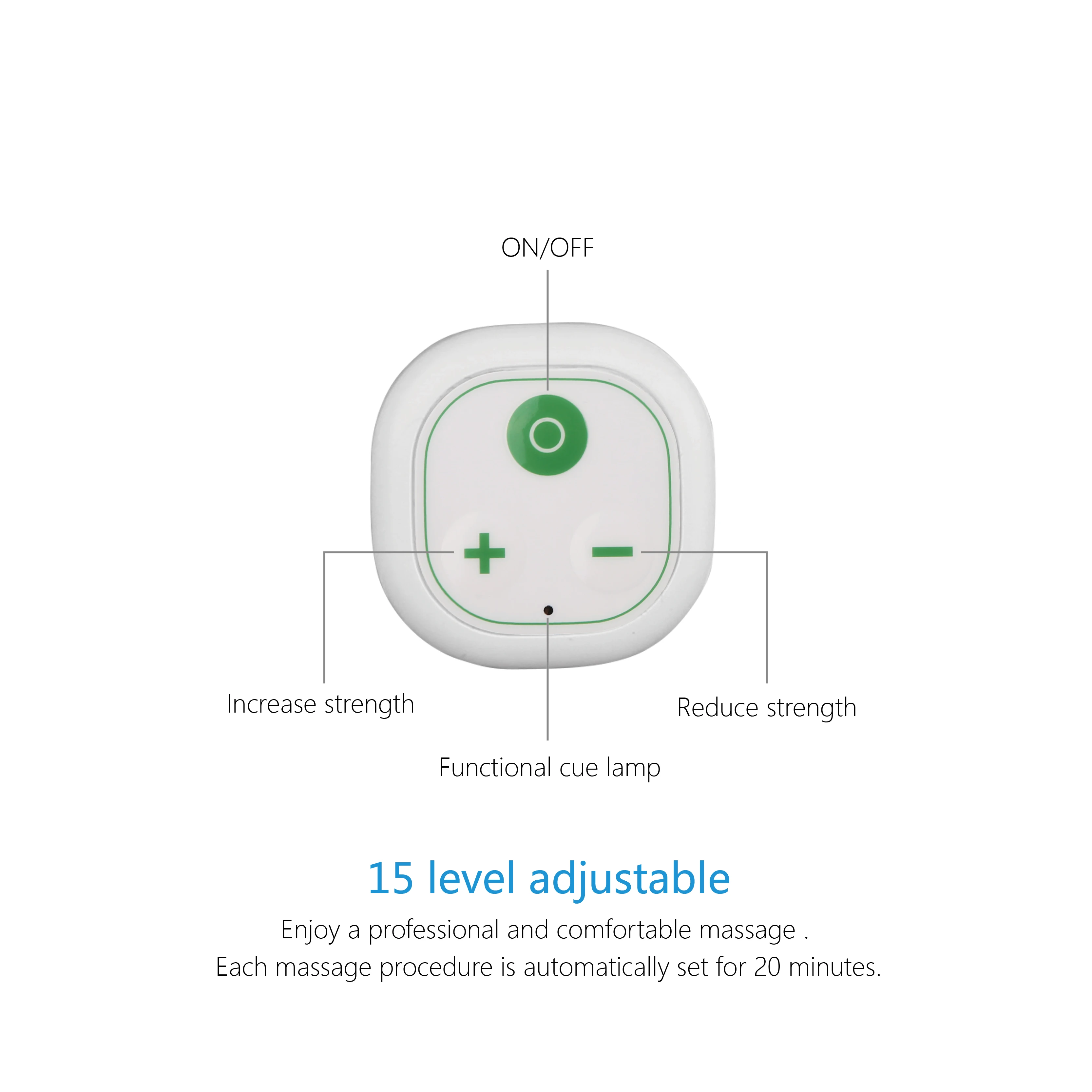 2023 Amazon Hot Sale Products Sport Knee Brace with EMS/TENS Massage Technology Leg Press Knee Pads Tens EMS Machine