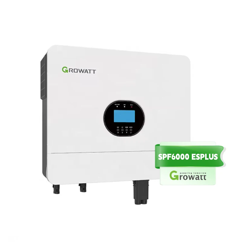 Growatt SPF 6000ES Plus 48V Off Grid Pure Sine Wave Solar Inverter Single Phase 6KW For Off Grid Solar Panel System