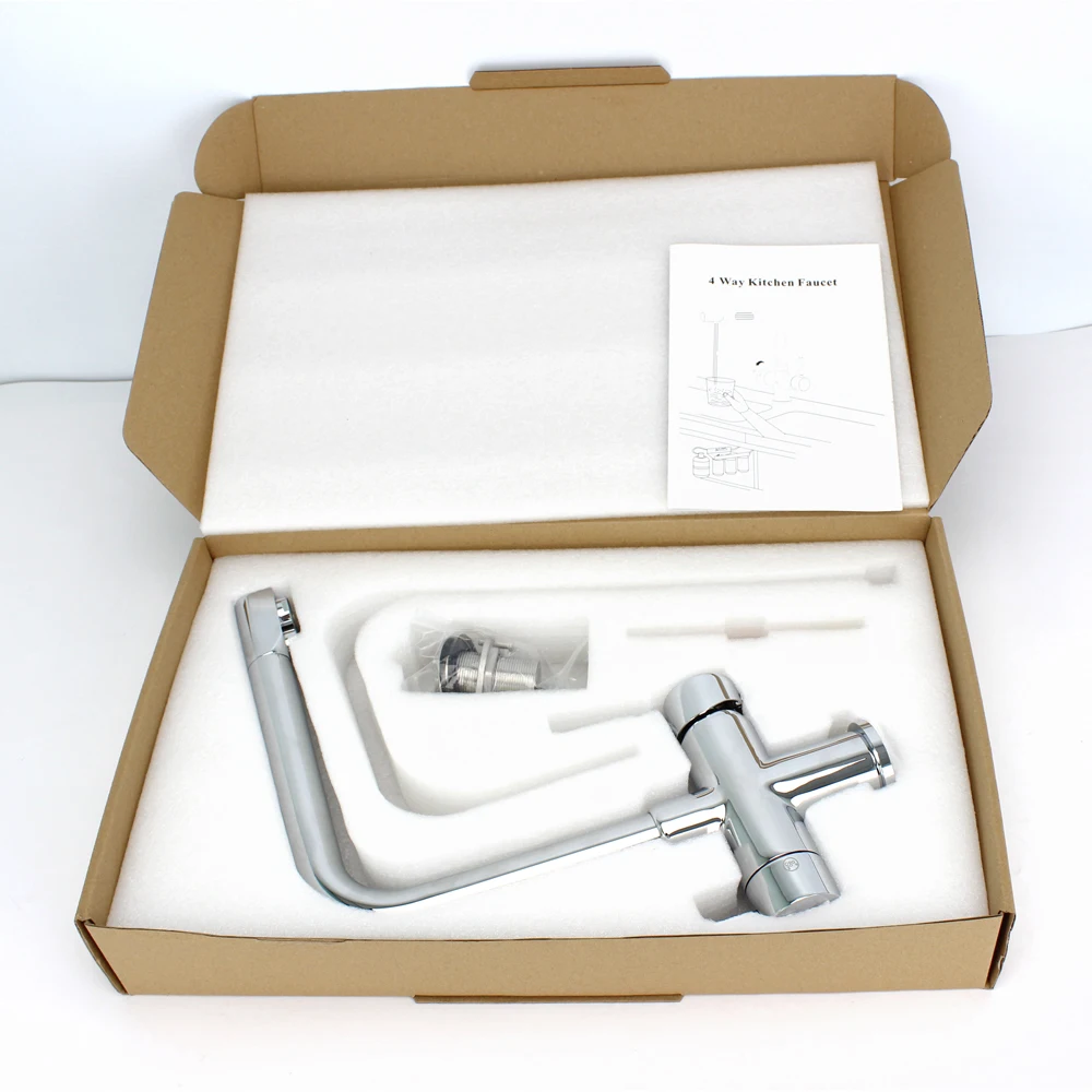 DOGO 5 Way Kitchen faucet 5 in 1 Brass Tap Hot and Cold Water Tap Kitchen Sink 5 Way Mixer tap