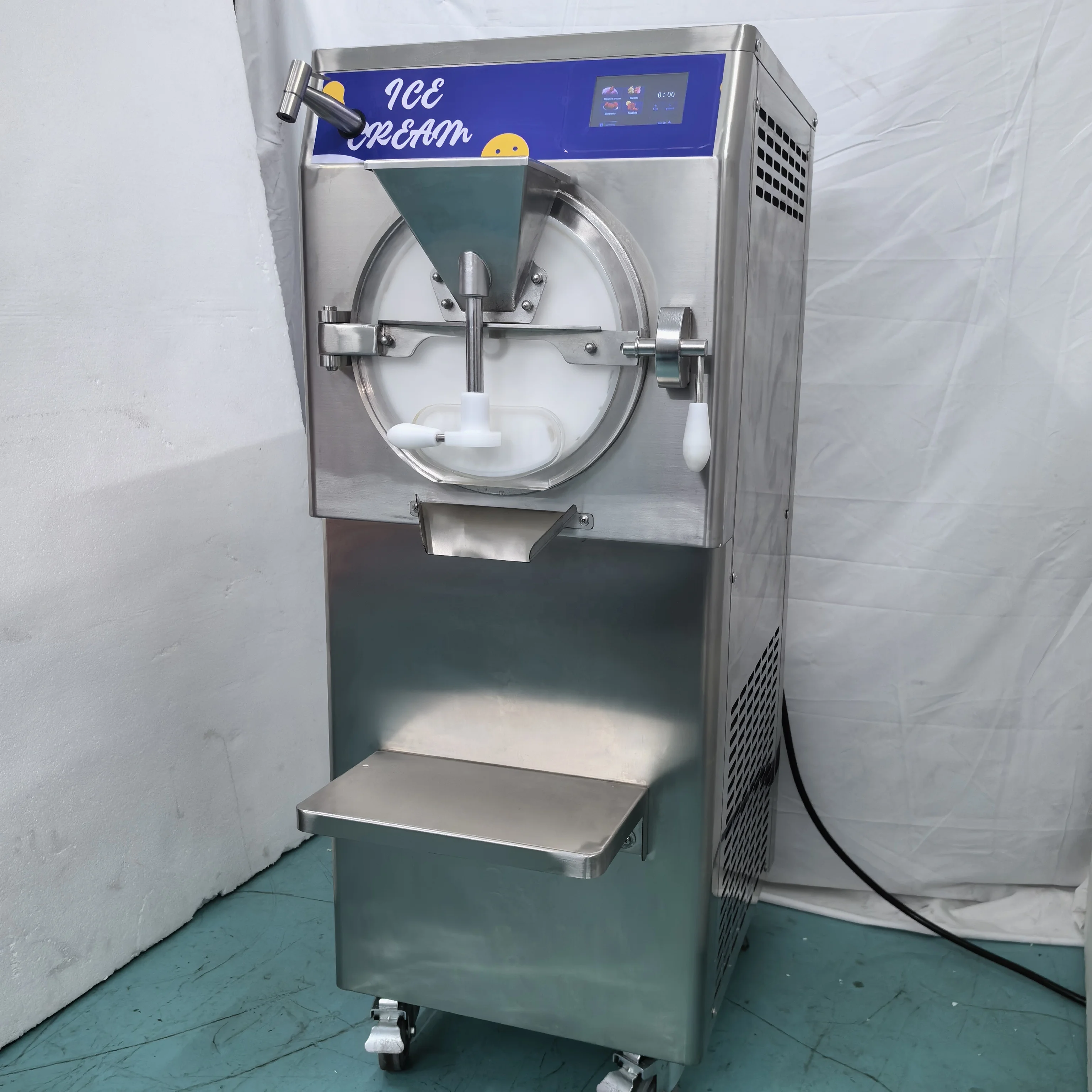 Strong stainless steel commercial Italian ice cream machine sorbet slush ice maker hard ice cream gelato machine