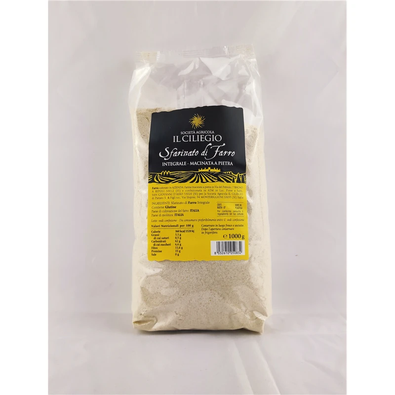 IL CILIEGIO Wholesale Supplier of Italy  Spelt Artisan Flour 1 Kg High Quality Baking Pizza Flour for Sale