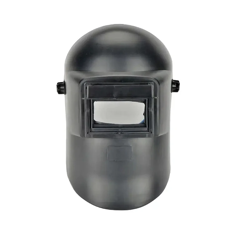 GuardRite brand Germany type head wearing full face protect eyes black mask welding mask