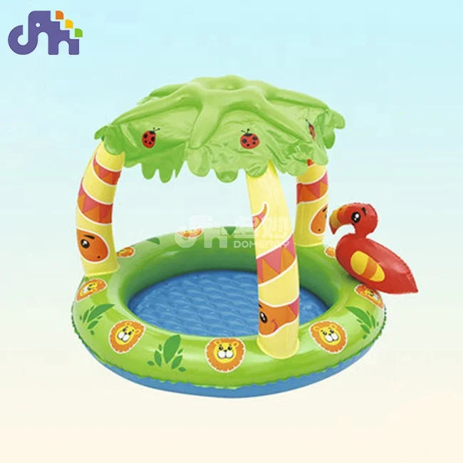 Baby outdoor water play equipment animal inflatable bouncer house kids swimming pool toy set