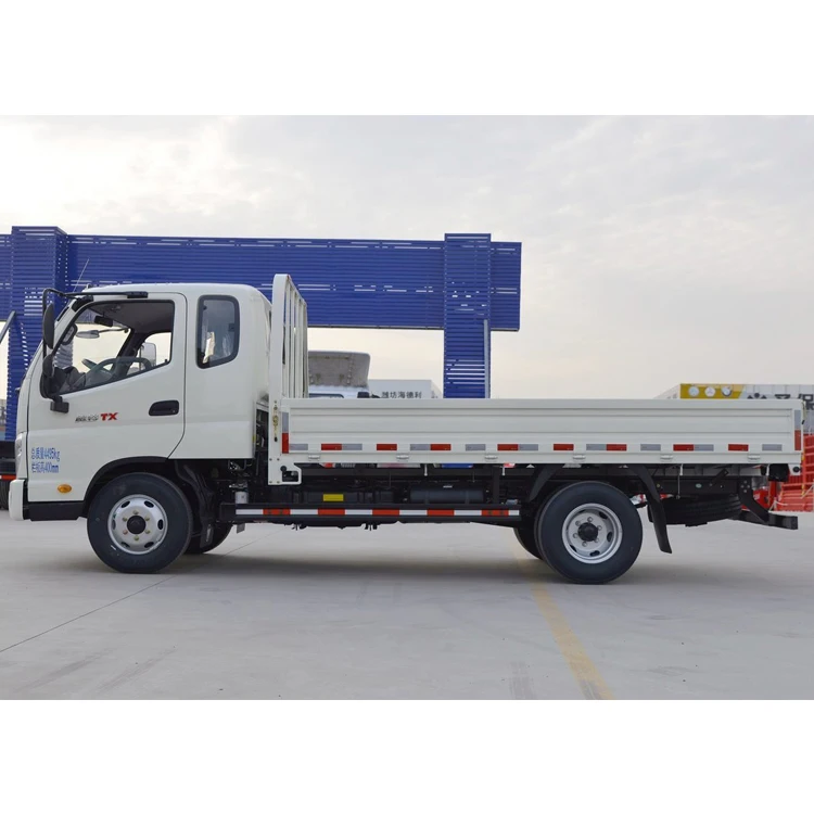 Mini Cargo Truck Foton 4-7T Light Truck OLLIN TX Left Rudder Foton Diesel  Light Cargo Truck