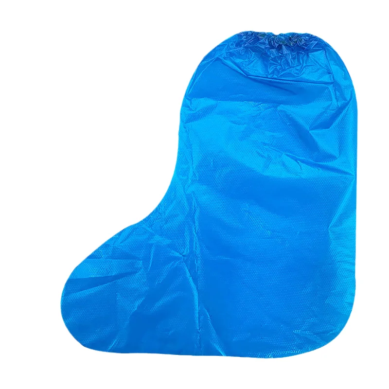 Plastic Non Woven pe Disposable Sterile Long rain boots  Covers made in China