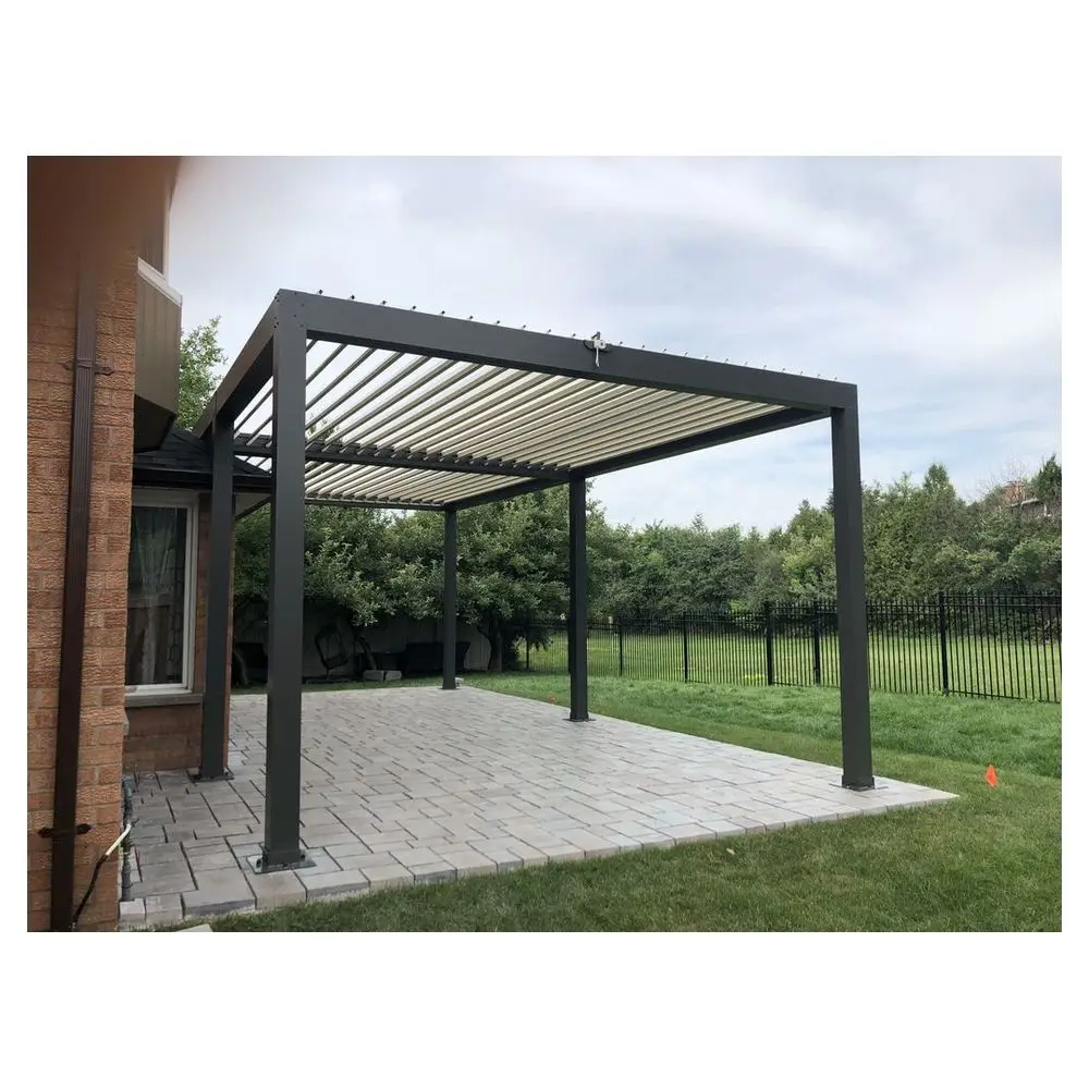 Aluminum Louver Facade Internal Louver Aluminum Motorized Louver From China Direct