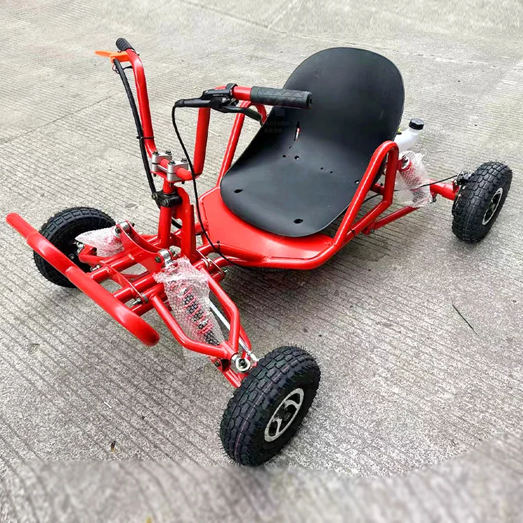Zhuoyuan High Quality 63cc Drift Go-kart  Outdoor Racing 2 Stroke Mini Go Kart De Drift Mini Drift Go Kart Adult For Kids