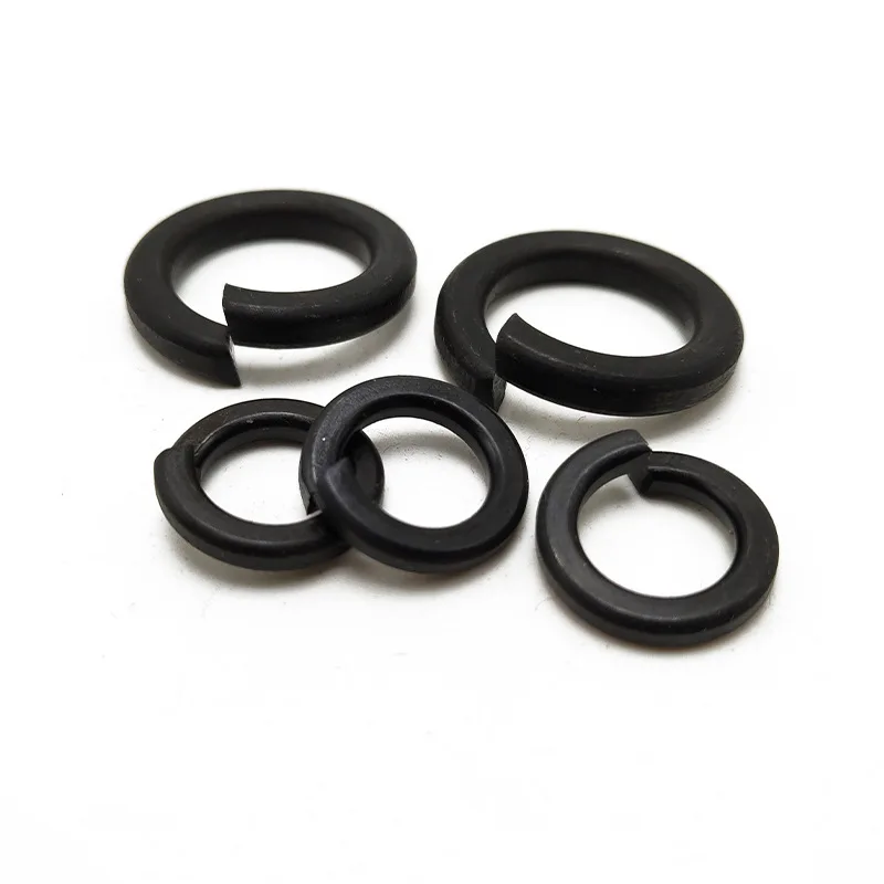 Black Oxide Mn Steel m6 m8 m10 m12 Spring Washer Elastic washer Gasket